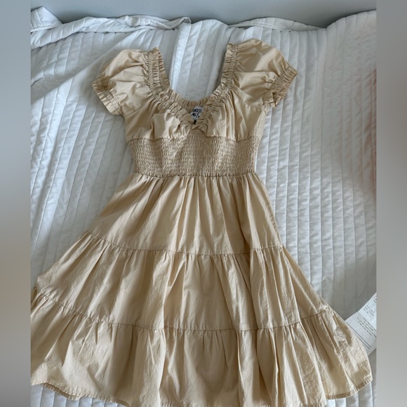 Princess Polly beige dress size 4 - Picture 1 of 2